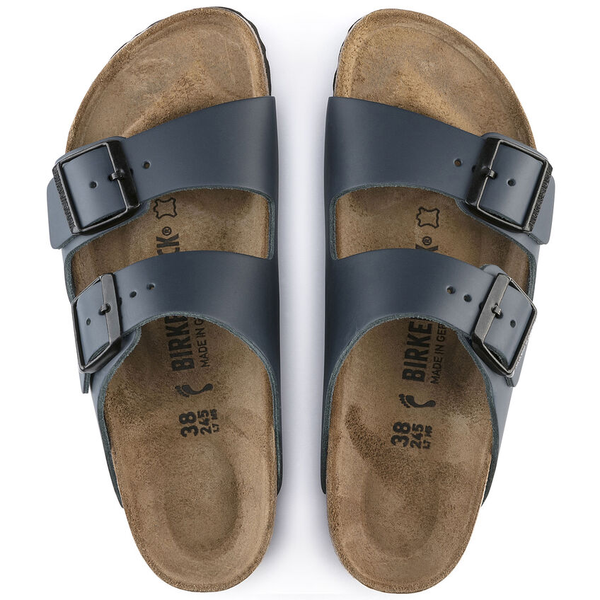 Birkenstock Ciabatta Arizona Natural Leather 051153 Blue