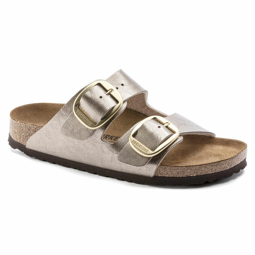 Birkenstock Ciabatta Arizona Big Buckle Birko Flor Graceful 1020882 Taupe