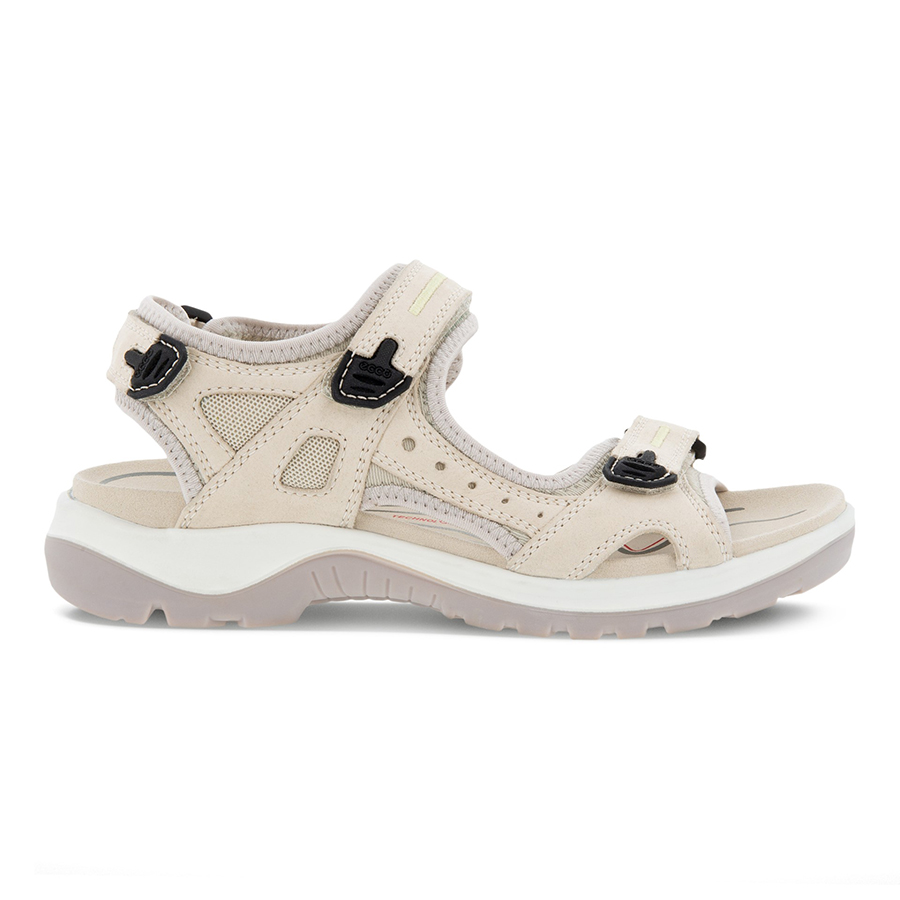 Ecco Sandalo Donna Offroad Yucatan W 069563 01378 Limestone