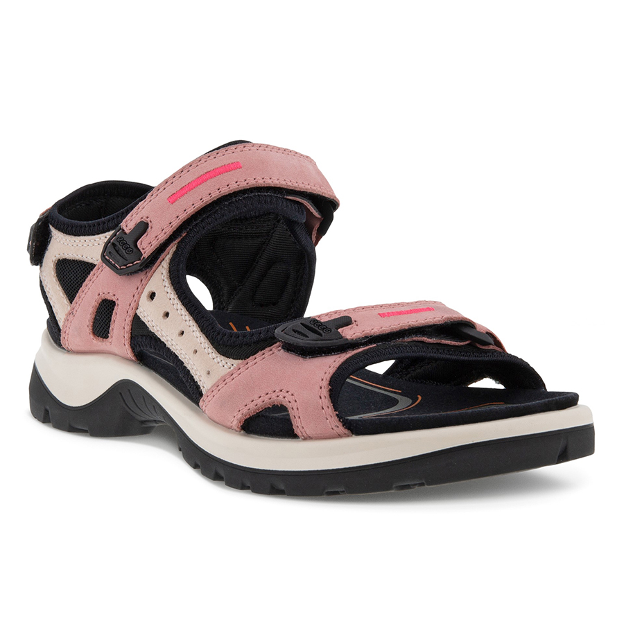 Ecco Sandalo Donna Offroad Yucatan W 069563 52437 Damask Rose/rose Dust