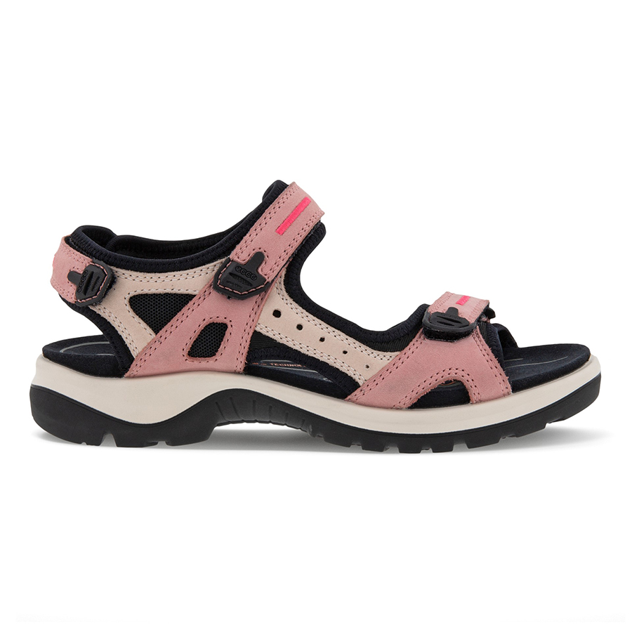 Ecco Sandalo Donna Offroad Yucatan W 069563 52437 Damask Rose/rose Dust