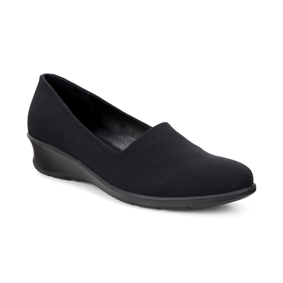 Ecco Slip On Stretch Felicia 217043 51052 Black/black