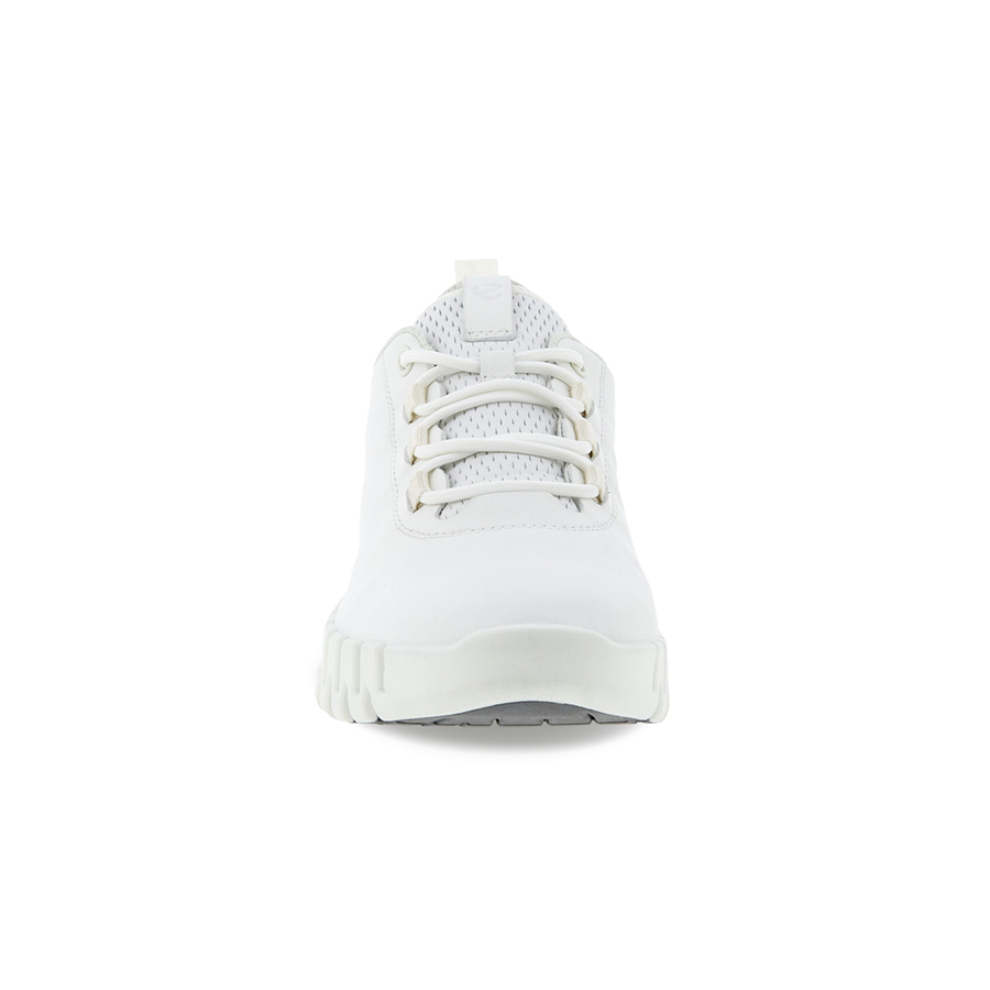 Ecco Gruuv W Flexible Sole Sneaker 218203 60718 White/light Grey