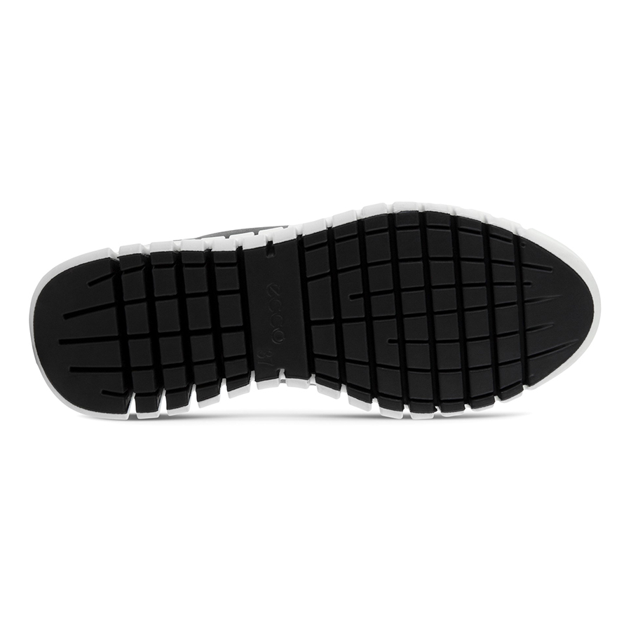 Ecco Gruuv W Sneaker 218203 60719 Black/light Grey