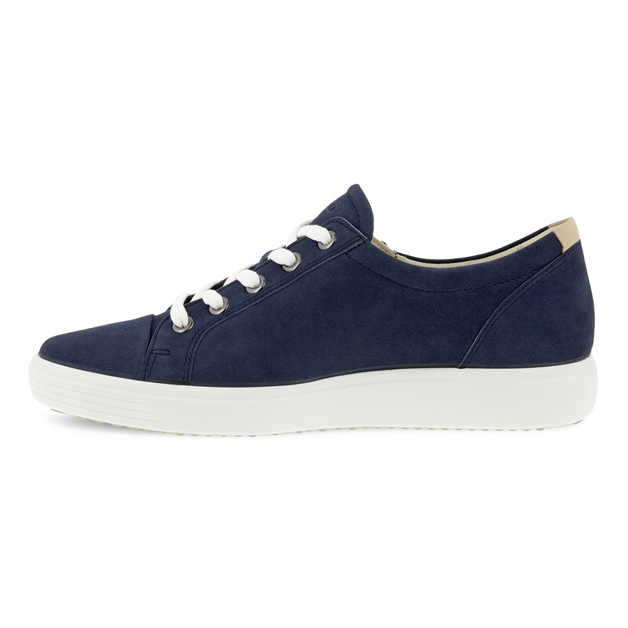 Ecco Sneaker Donna  Soft 7 Side Zip 430853 02303 Night Sky