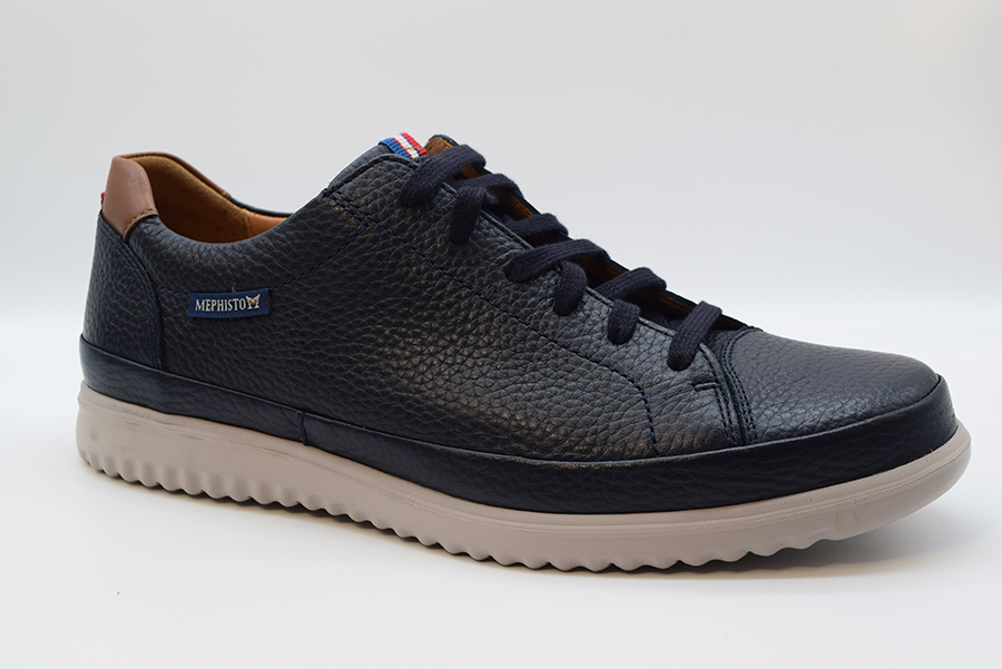 Mephisto Sneakers Stringata Uomo THOMAS Oregon 1345/randy 6135 Navy