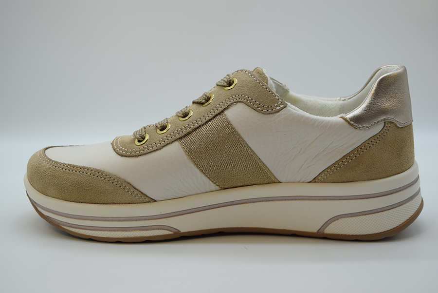 Ara Sneaker Donna  Sapporo 2.0 Calzata H 12-32442 08 Cream