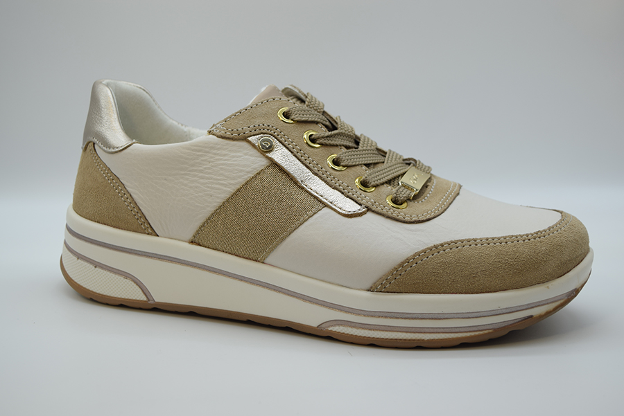 Ara Sneaker Donna  Sapporo 2.0 Calzata H 12-32442 08 Cream