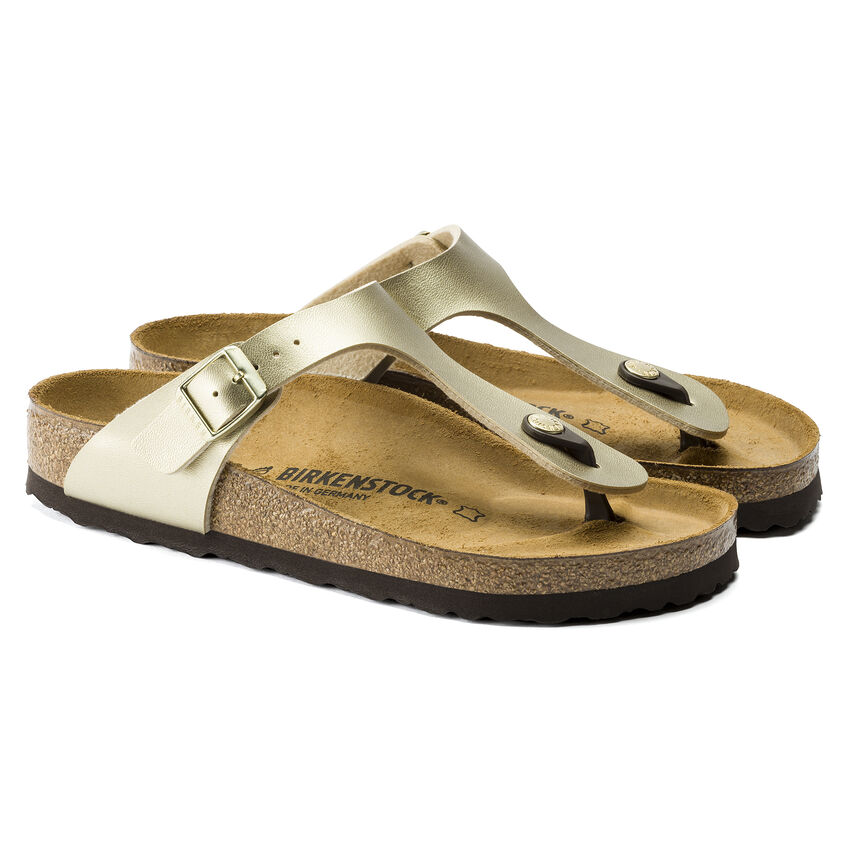 Birkenstock Ciabatta Infradito Gizeh Birko Flor 1016108 Gold