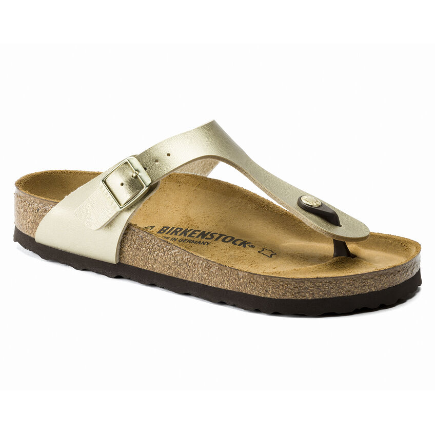 Birkenstock Ciabatta Infradito Gizeh Birko Flor 1016108 Gold