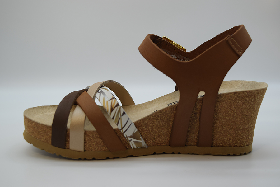 Mephisto Sandalo Cinturini Pianta Regolazione Collo LANNY Sc. 3431n/j.29653/s.3451/27653 Camel