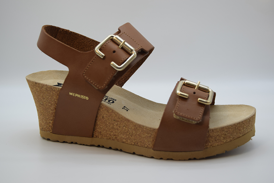 Mephisto Sandalo Fibie Pianta E Collo LISSANDRA 3431n Camel