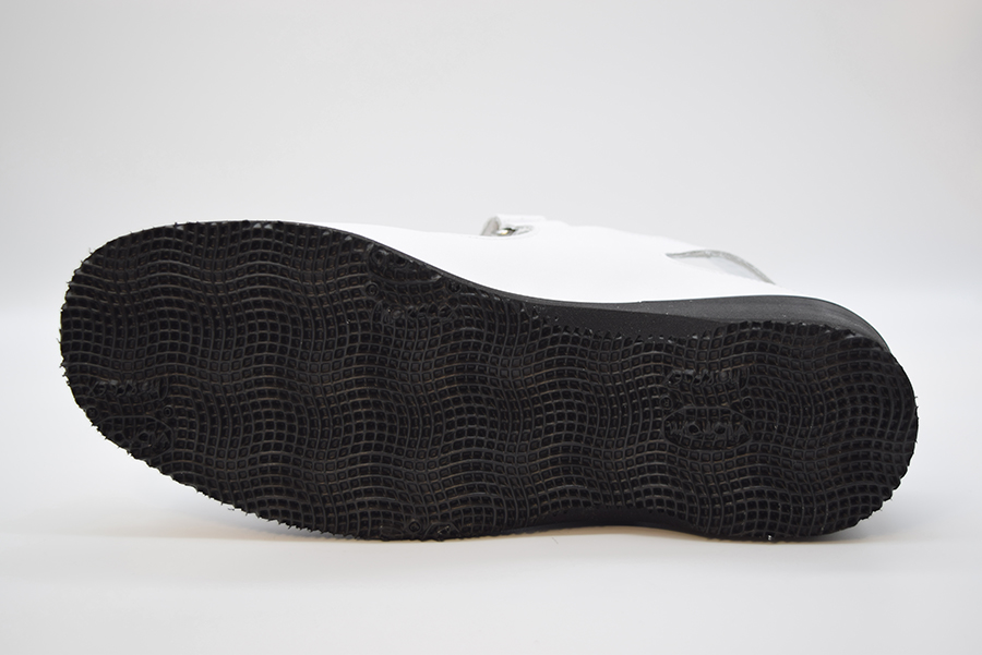Tomasi Sandalo Besseller 2 Velcri Forma New Nina VALE SABOT Nappa Bianco