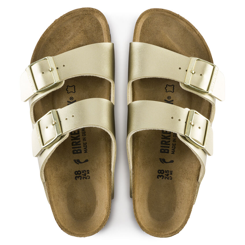 Birkenstock Ciabatta Arizona Birko Flor 1016111 Gold