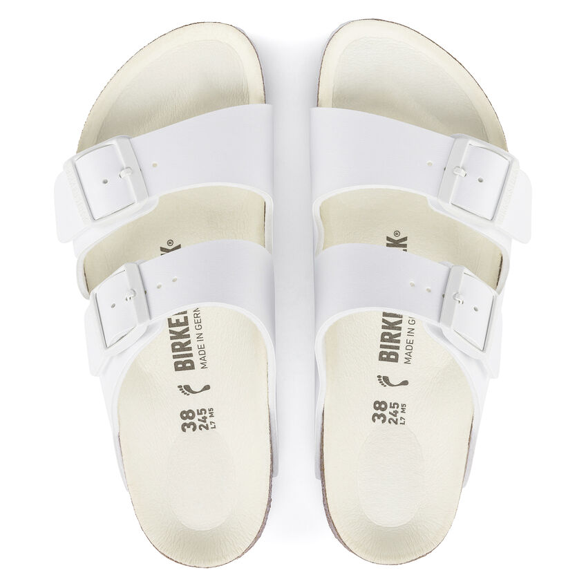 Birkenstock Ciabatta Arizona Birko Flor 552683 White