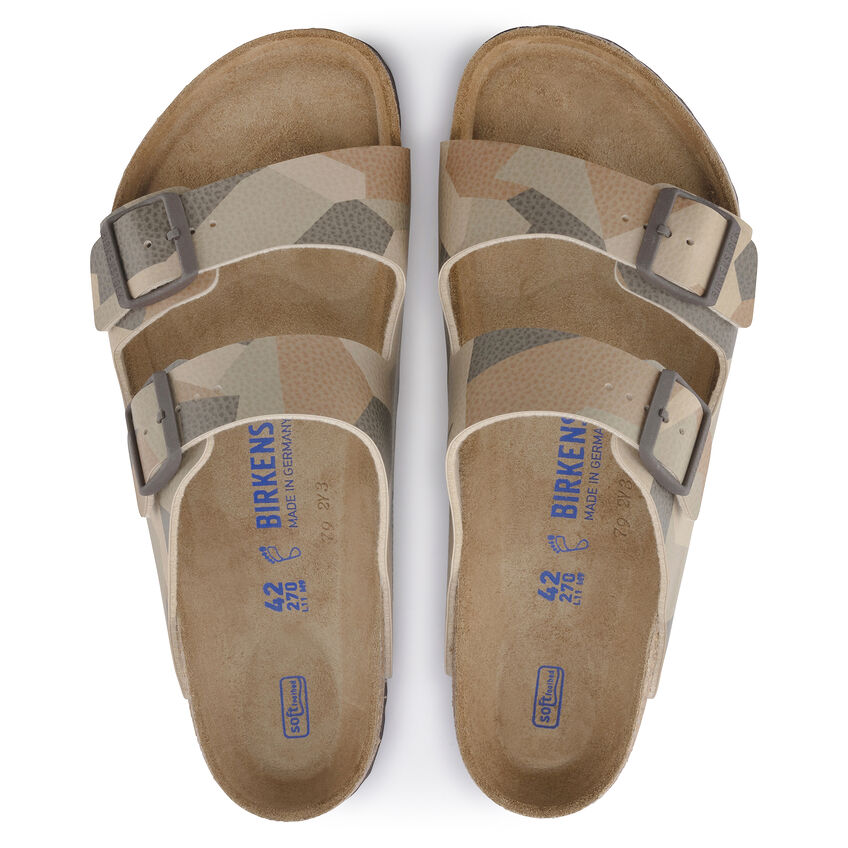 Birkenstock Ciabatta Arizona Sfb Birko Flor Desert Soil 1024690 Geo Camo Core