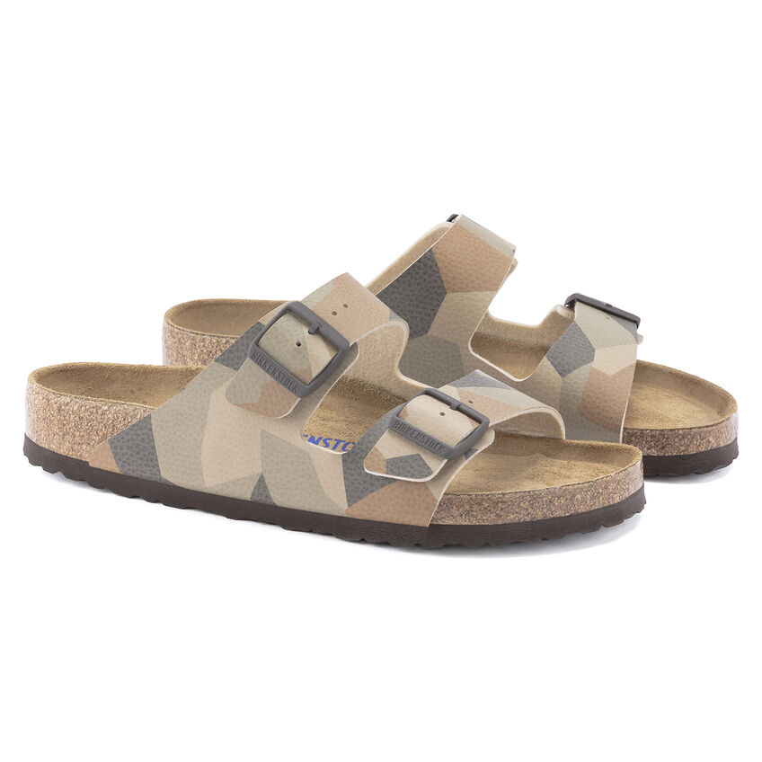 Birkenstock Ciabatta Arizona Sfb Birko Flor Desert Soil 1024690 Geo Camo Core