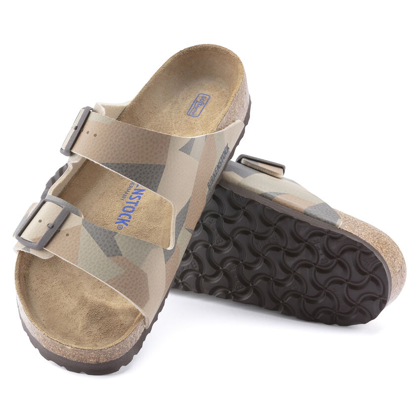 Birkenstock Ciabatta Arizona Sfb Birko Flor Desert Soil 1024690 Geo Camo Core