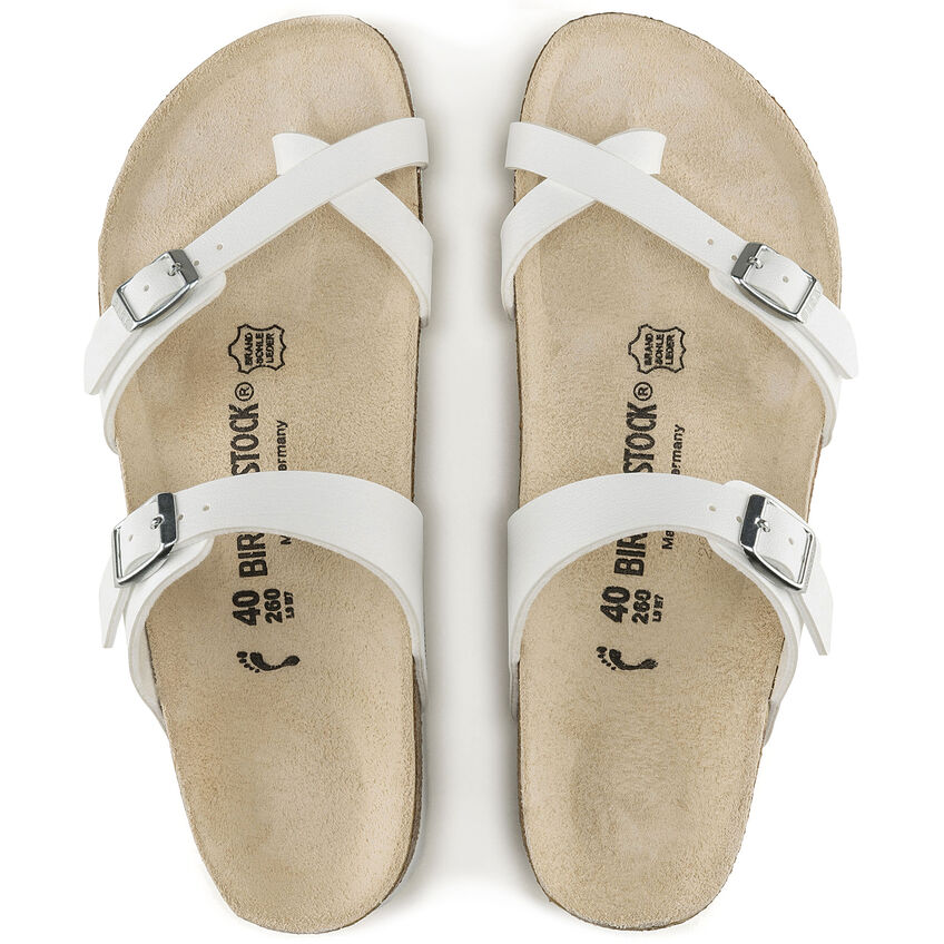 Birkenstock Ciabatta Infradito Mayari Birko Flor 071051 White