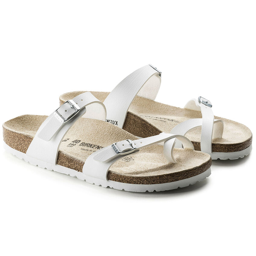 Birkenstock Ciabatta Infradito Mayari Birko Flor 071051 White