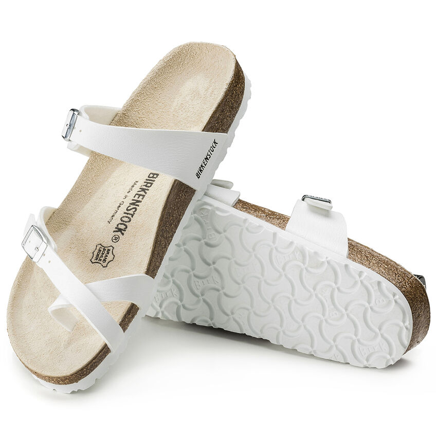 Birkenstock Ciabatta Infradito Mayari Birko Flor 071051 White