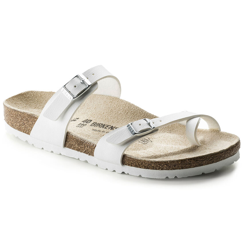 Birkenstock Ciabatta Infradito Mayari Birko Flor 071051 White