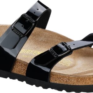 Birkenstock Ciabatta Infradito Mayari Birko Flor Patent 071091 Black