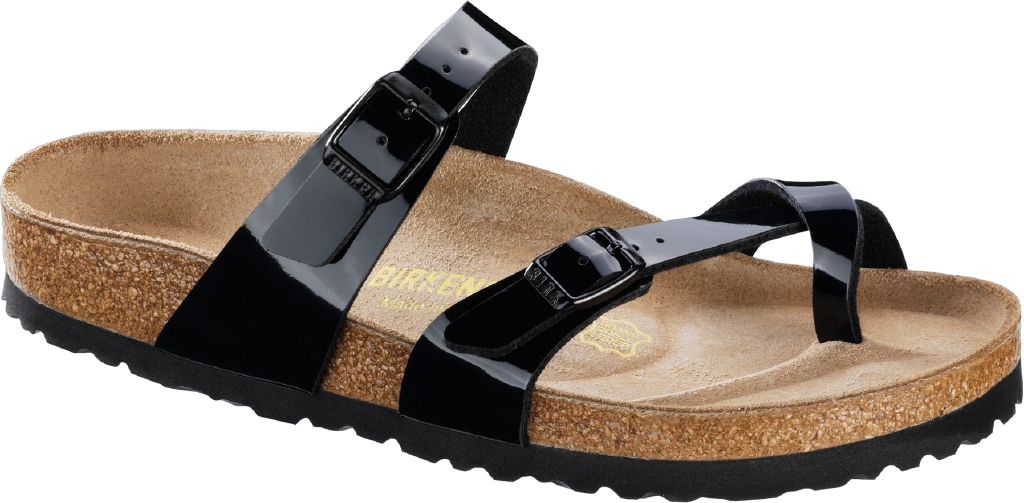 Birkenstock Ciabatta Infradito Mayari Birko Flor Patent 071091 Black