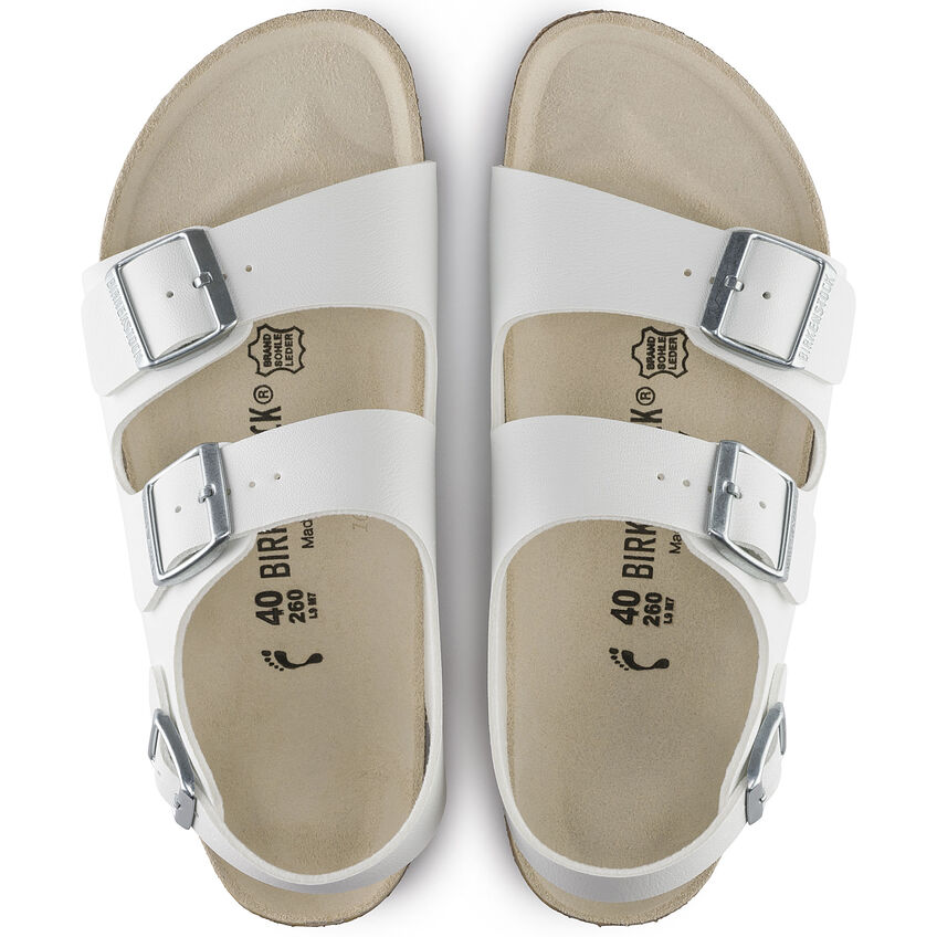 Birkenstock Sandalo Milano Birko Flor 034733 White