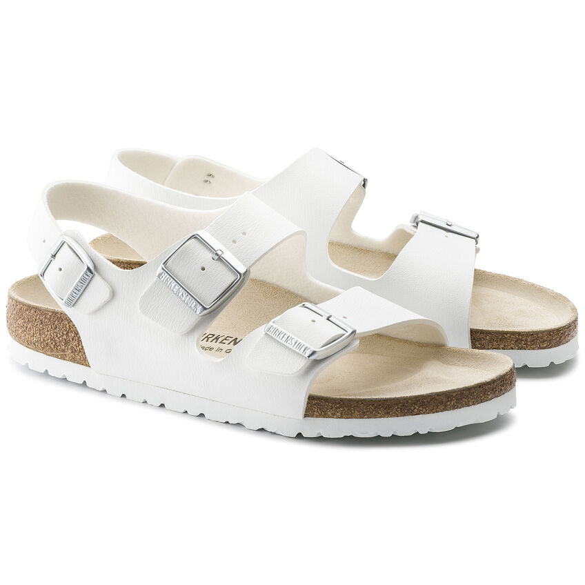 Birkenstock Sandalo Milano Birko Flor 034733 White