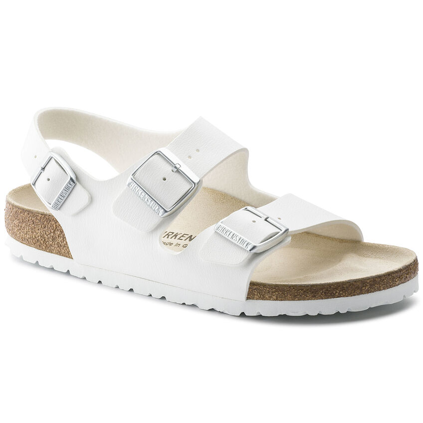 Birkenstock Sandalo Milano Birko Flor 034733 White