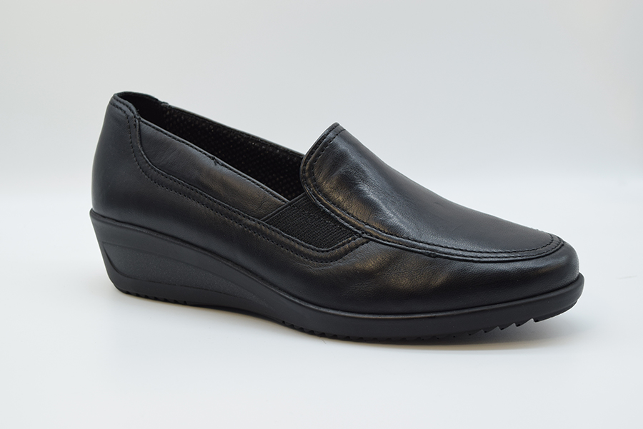 Ara Mocassino Liscio- Linea Zurich Hs-zeppa 12-40625 01 Black