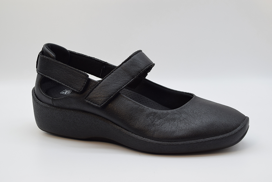 Arcopedico 4053 Ballerina Con Apertura Dietro In Lytech L51 01 Black Marro Un Passo Avanti