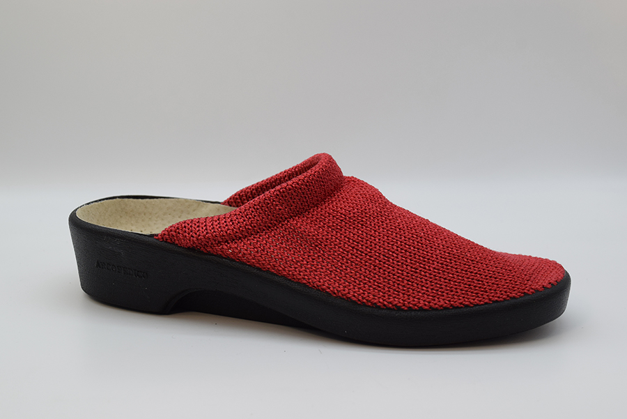 Arcopedico 1001 Sabot Donna  In Knitted LIGHT 06 Red