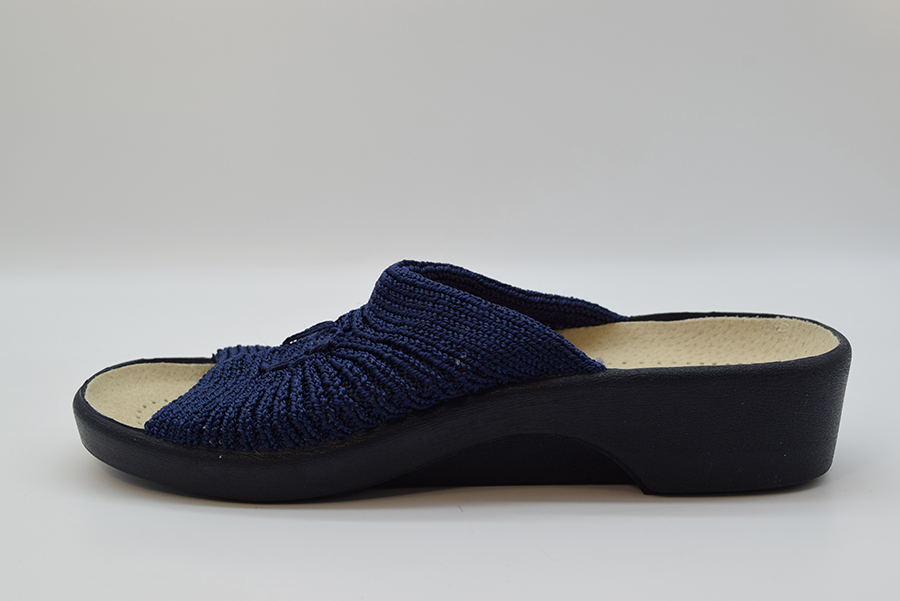 Arcopedico 1301 Ciabatta In Knitted Classic Aperta SPLASH I 09 Navy