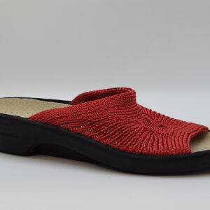 Arcopedico 1301 Ciabatta In Knitted Classic Aperta SPLASH I 06 Red