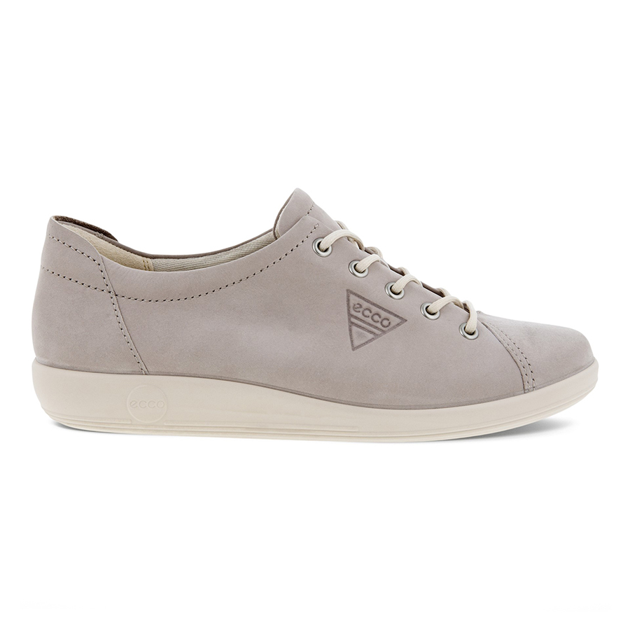 Ecco Sneaker Donna Soft 2.0 Tie 206503 E 02386 Grey Rose