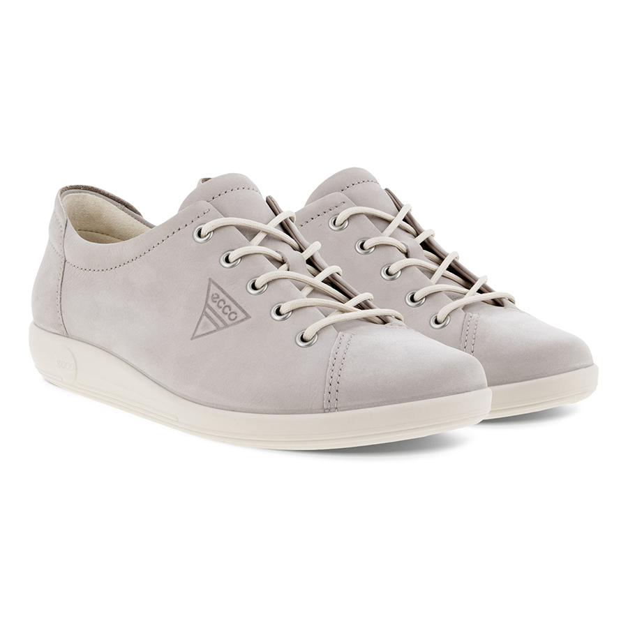 Ecco Sneaker Soft 2.0 Tie 206503 02386 Grey/rose