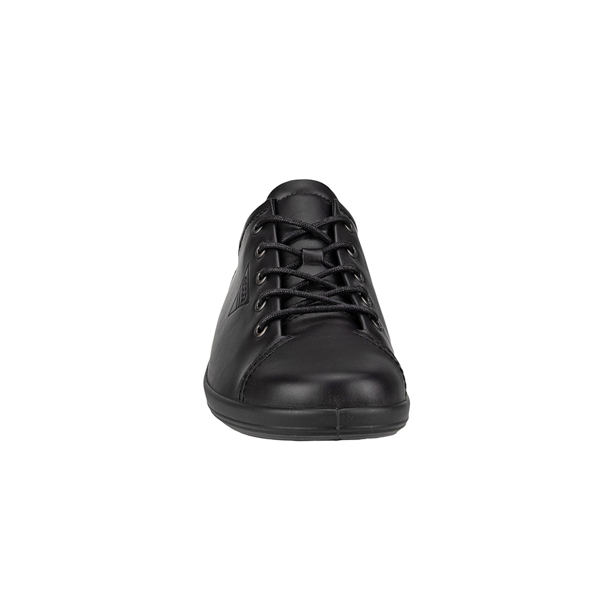 Ecco Sneaker Donna Soft 2.0 Tie 206503 E 56723 Black