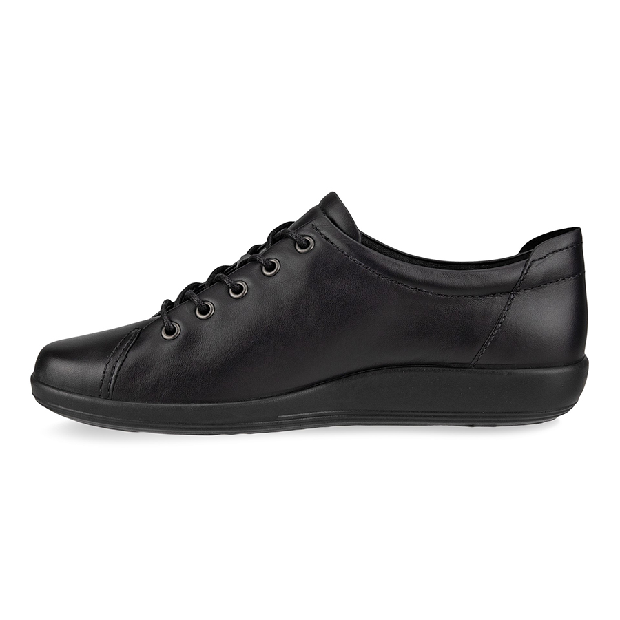 Ecco Sneaker Donna Soft 2.0 Tie 206503 E 56723 Black