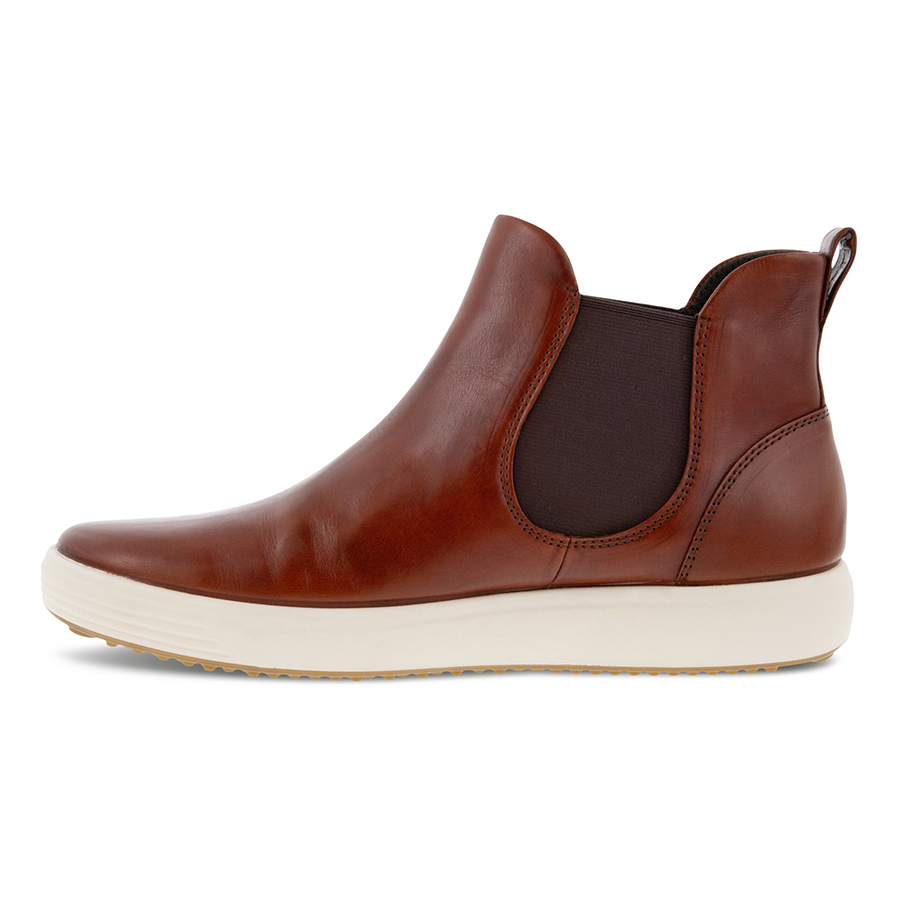 Ecco Boot Soft 7 W Beetles 470463 01053 Cognac