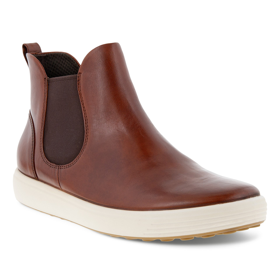 Ecco Boot Soft 7 W Beetles 470463 01053 Cognac