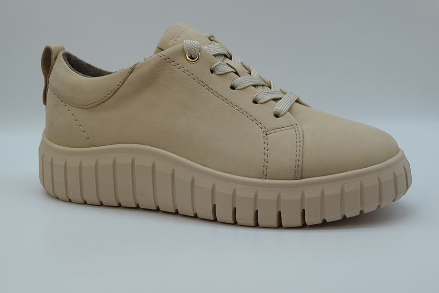 Tamaris Sneakers Fondo Flessibile 83721-41 403 Beige Nubuk