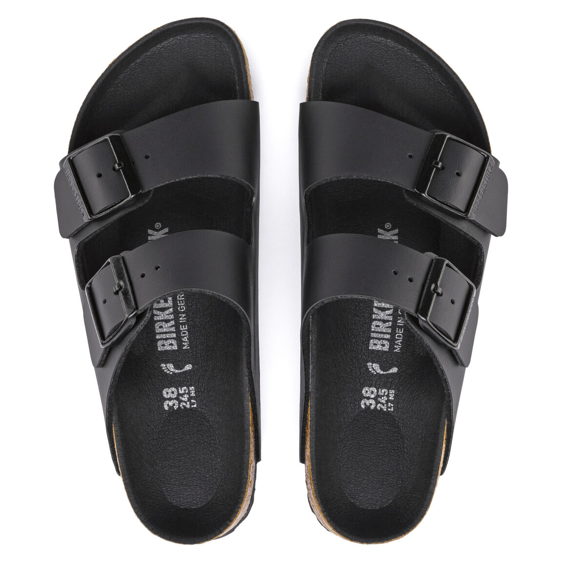 Birkenstock Ciabatta Arizona Triples Birko Flor 1019069 Black