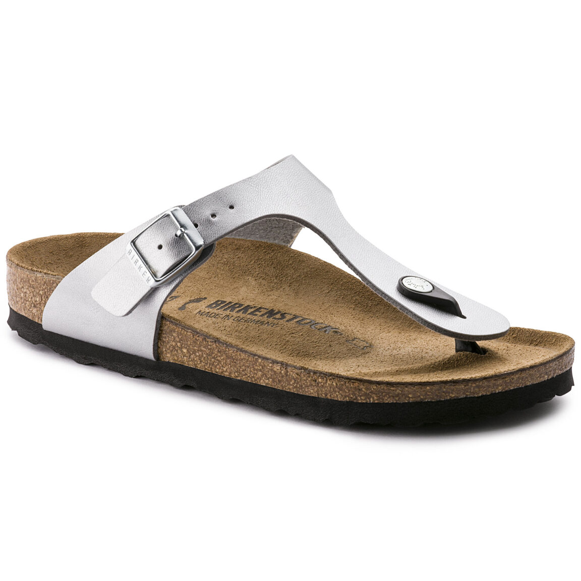 Birkenstock Ciabatta Infradito Birko Flor 043851 Silver