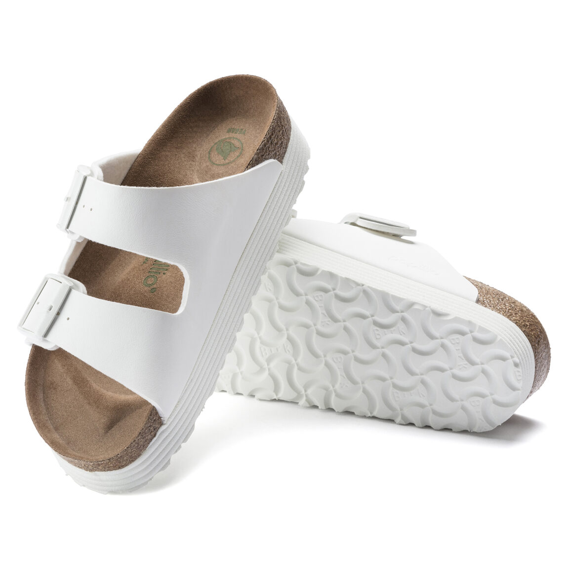 Birkenstock Ciabatta Arizona Grooved Veg Birko Flor 1018581 White