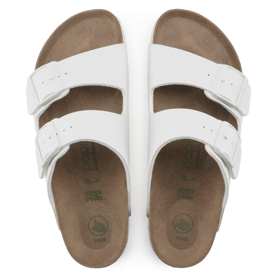 Birkenstock Ciabatta Arizona Grooved Veg Birko Flor 1018581 White