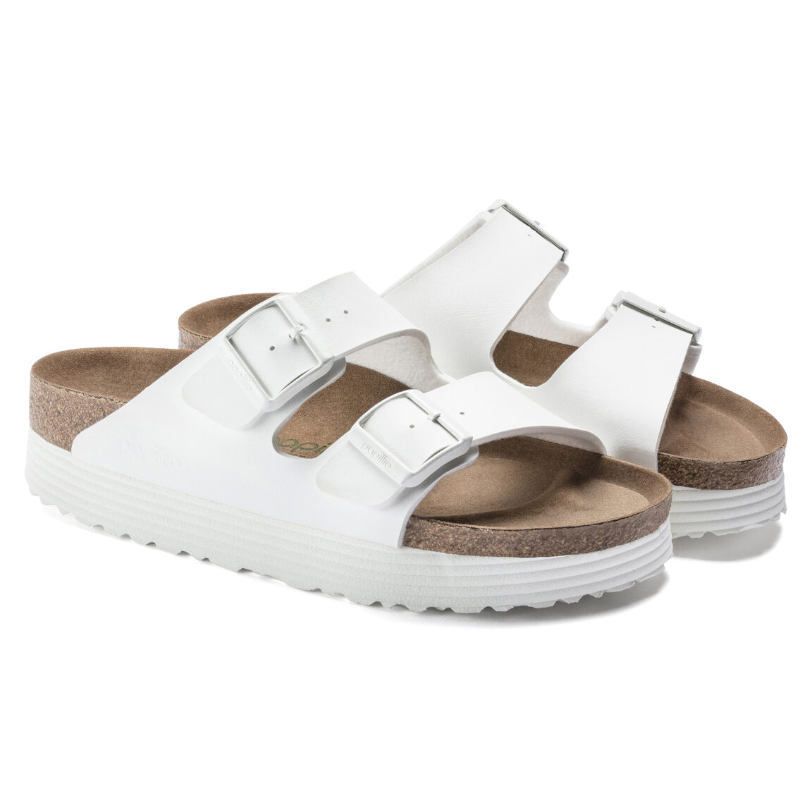 Birkenstock Ciabatta Arizona Grooved Veg Birko Flor 1018581 White