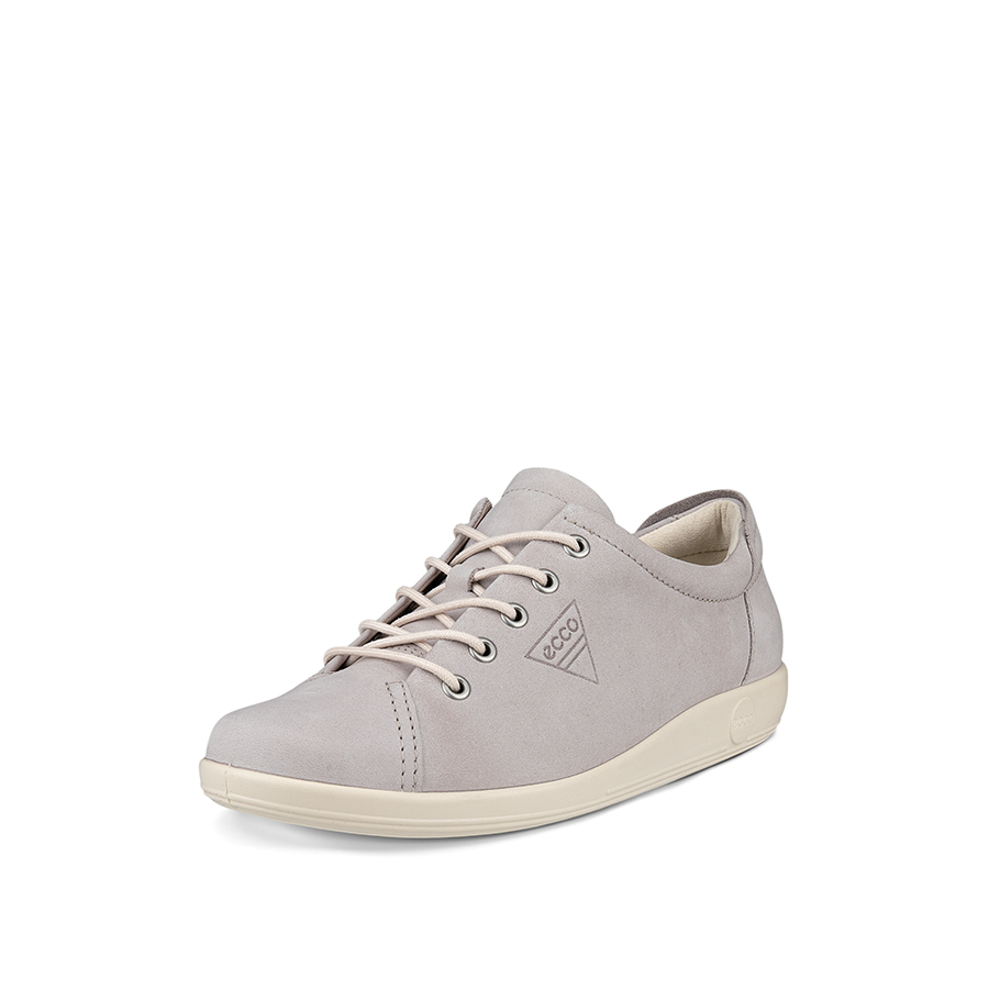 Ecco Sneaker Donna Soft 2.0 Tie 206503 E 02386 Grey Rose