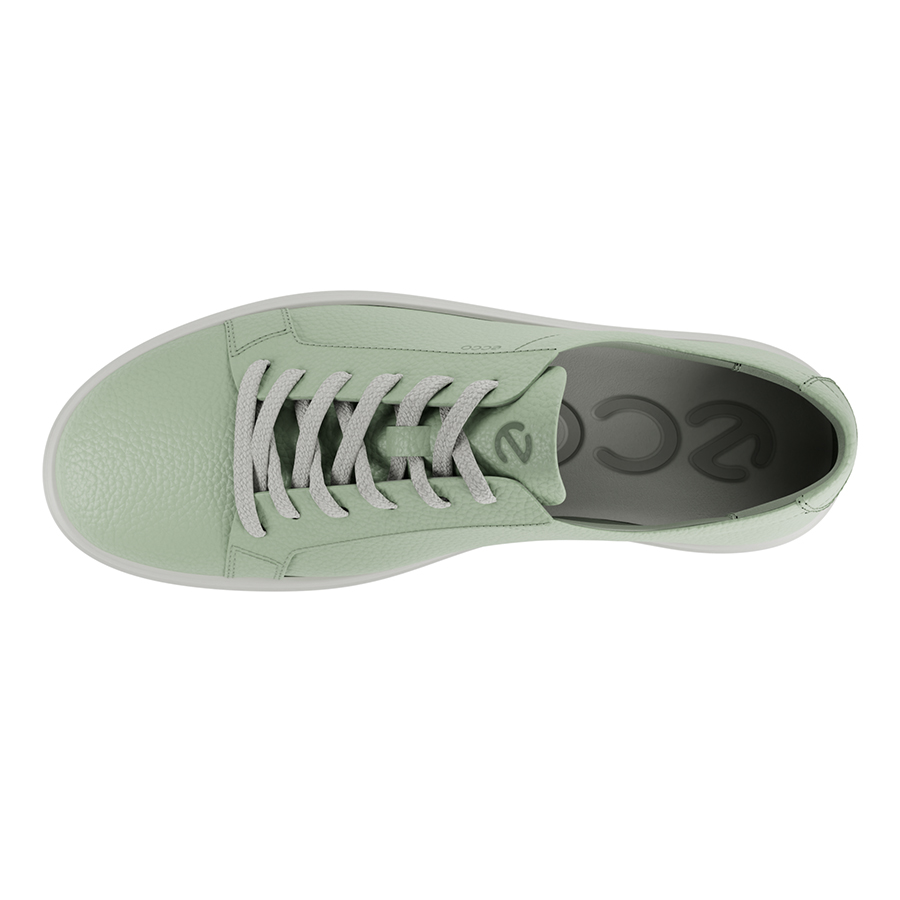 Ecco Sneakers Soft 60 W Lace Up Lea 219203 01579 Matcha